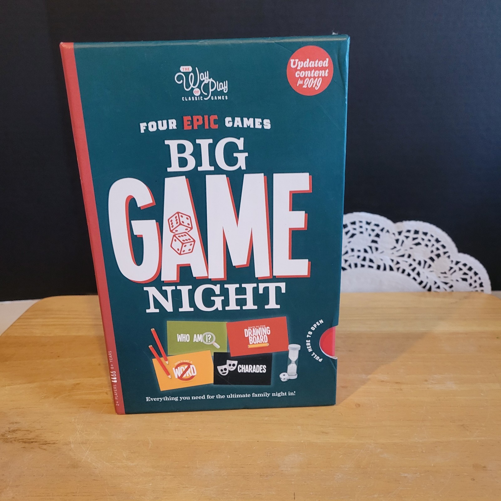 NEW “Big Game Night” For Family Game Night Ages 8+