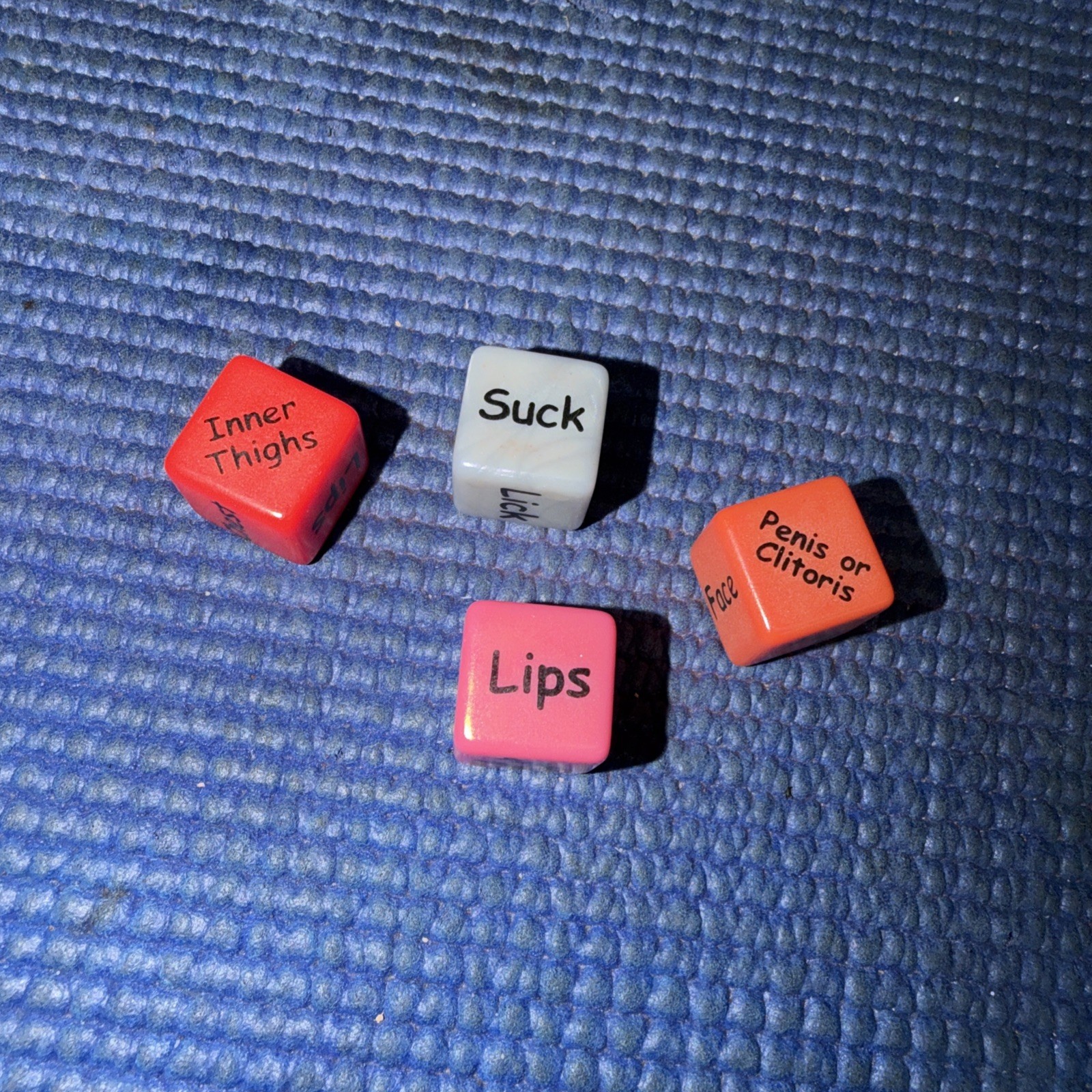 KN1- Four Sex Dice 4 Adult Love Games Kama Sutra Couples Gift