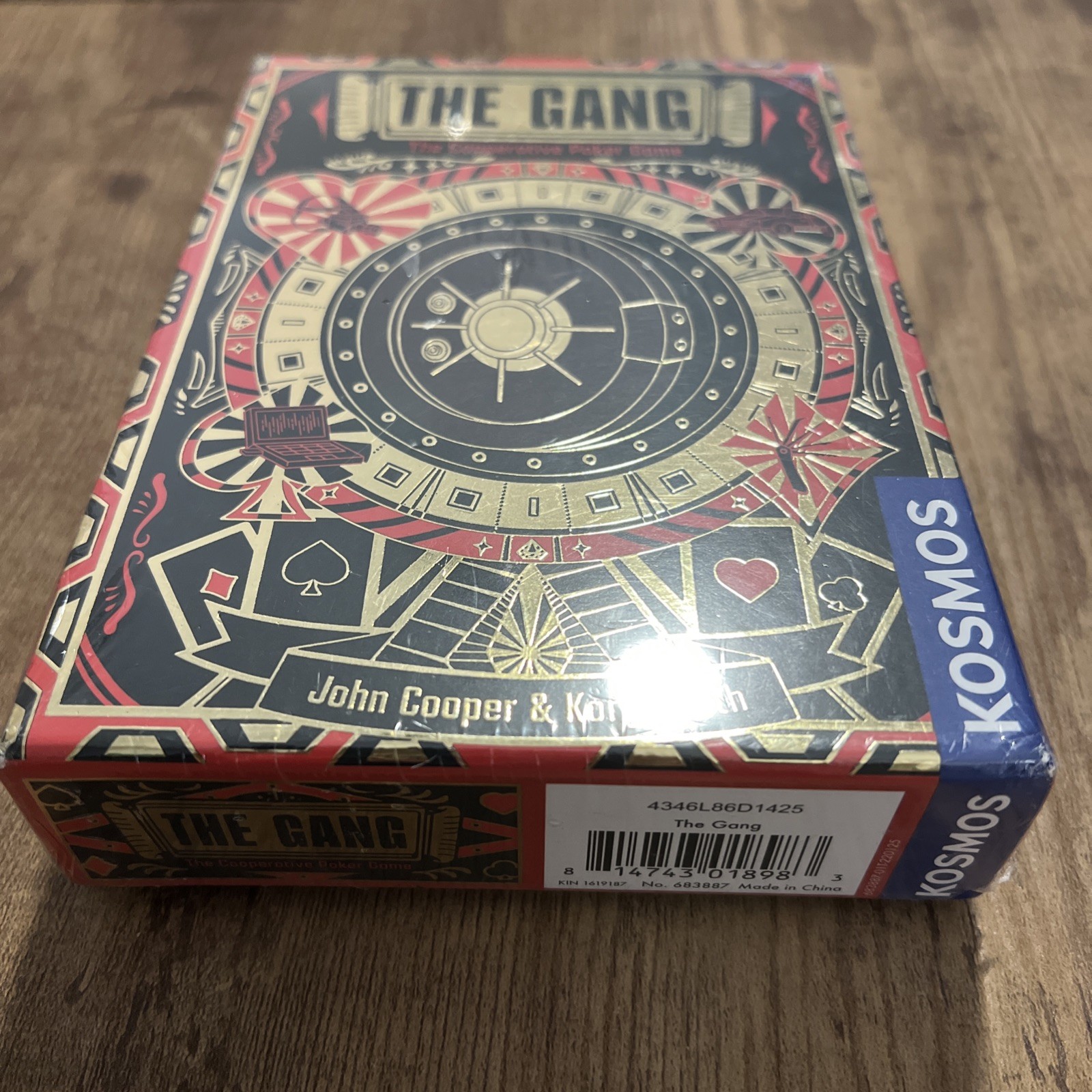 KOSMOS The Gang Cooperative Poker Card Game (3-6 Players, 20 Min) BRAND NEW