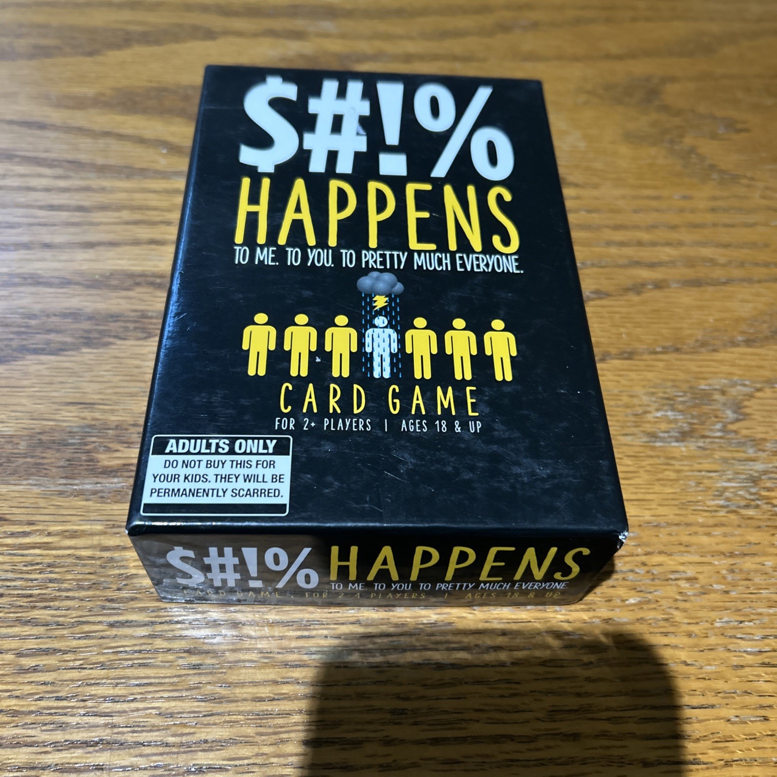 Sh!t Happens Card Game For Adults 2+ Players Ages 18+ Goliath Games 2017