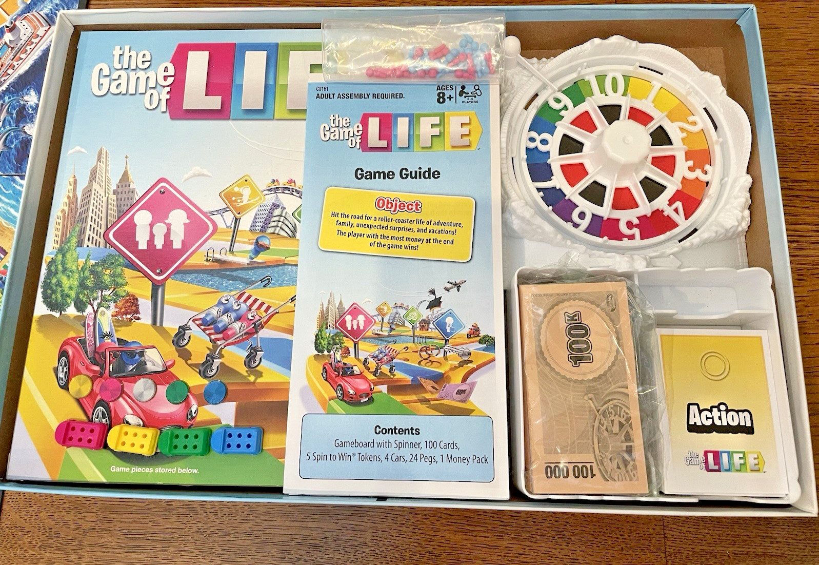Family Board & Card Game Lot of 5 – Life, Yahtzee, Pit, Old Maid, Kids vs Adults