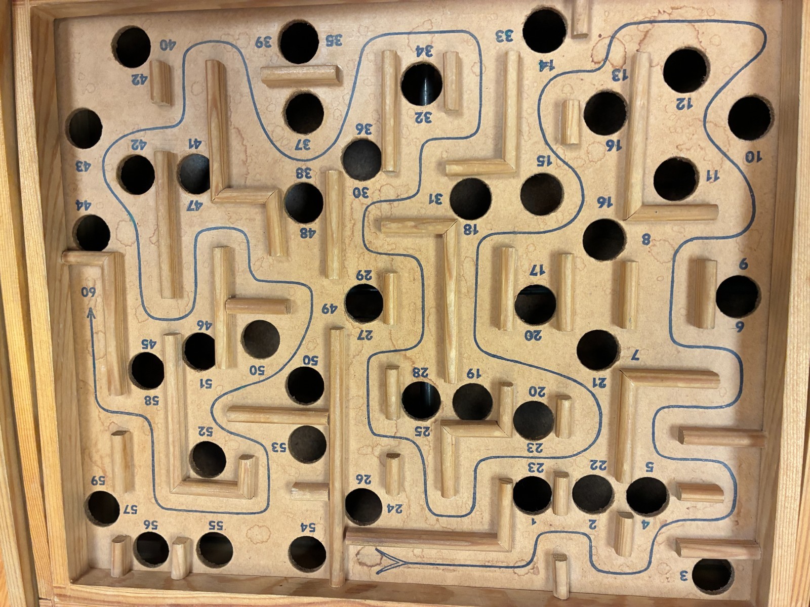 Vintage Brio Labyrinth Labyrintspel Game Maze (1970s), Repaired, Tested [READ]