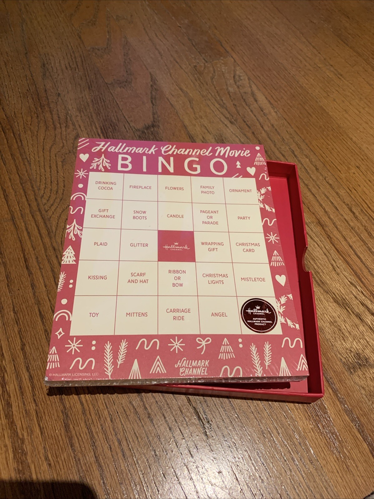 Hallmark Channel Christmas Movie Tear-Off Bingo Game Pad 102 Pages Brand New