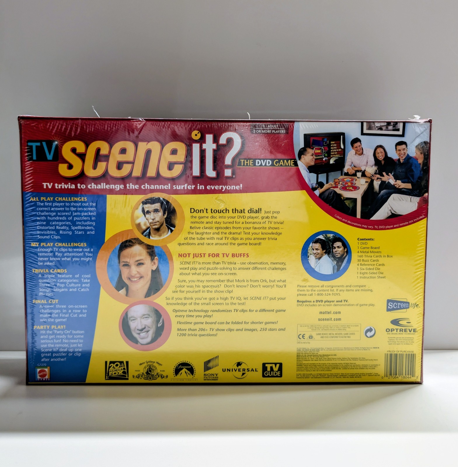 Screenlife TV Scene It? DVD Trivia Game 2004 G2720 Game of the Year Vintage