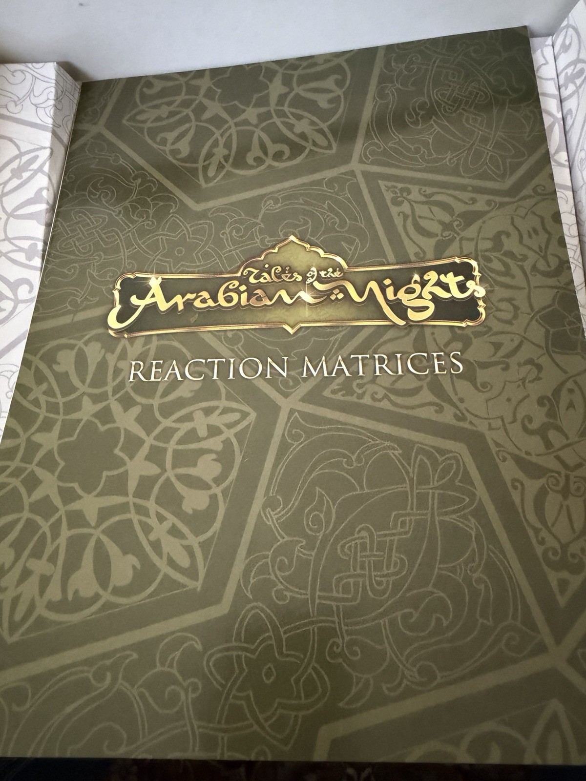 Zman Games Tales of the Arabian Nights Storytelling BoardGame Complete