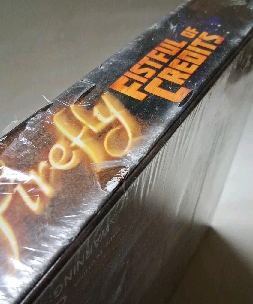 2014 Firefly – Fistful of Credits Board Game Toy Vault NEW Damaged Box