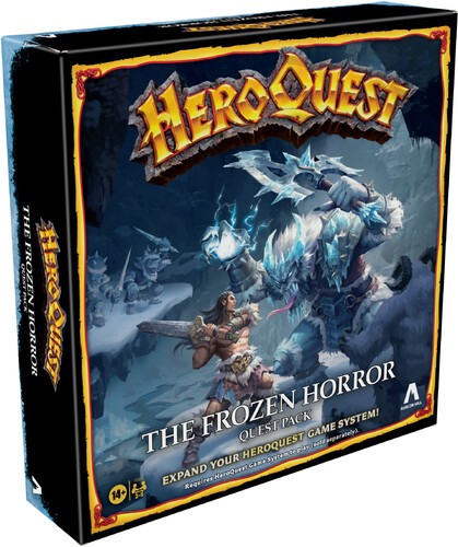 Hasbro Gaming – Avalon Hill HeroQuest The Frozen Horror [New ] Table Top Game,