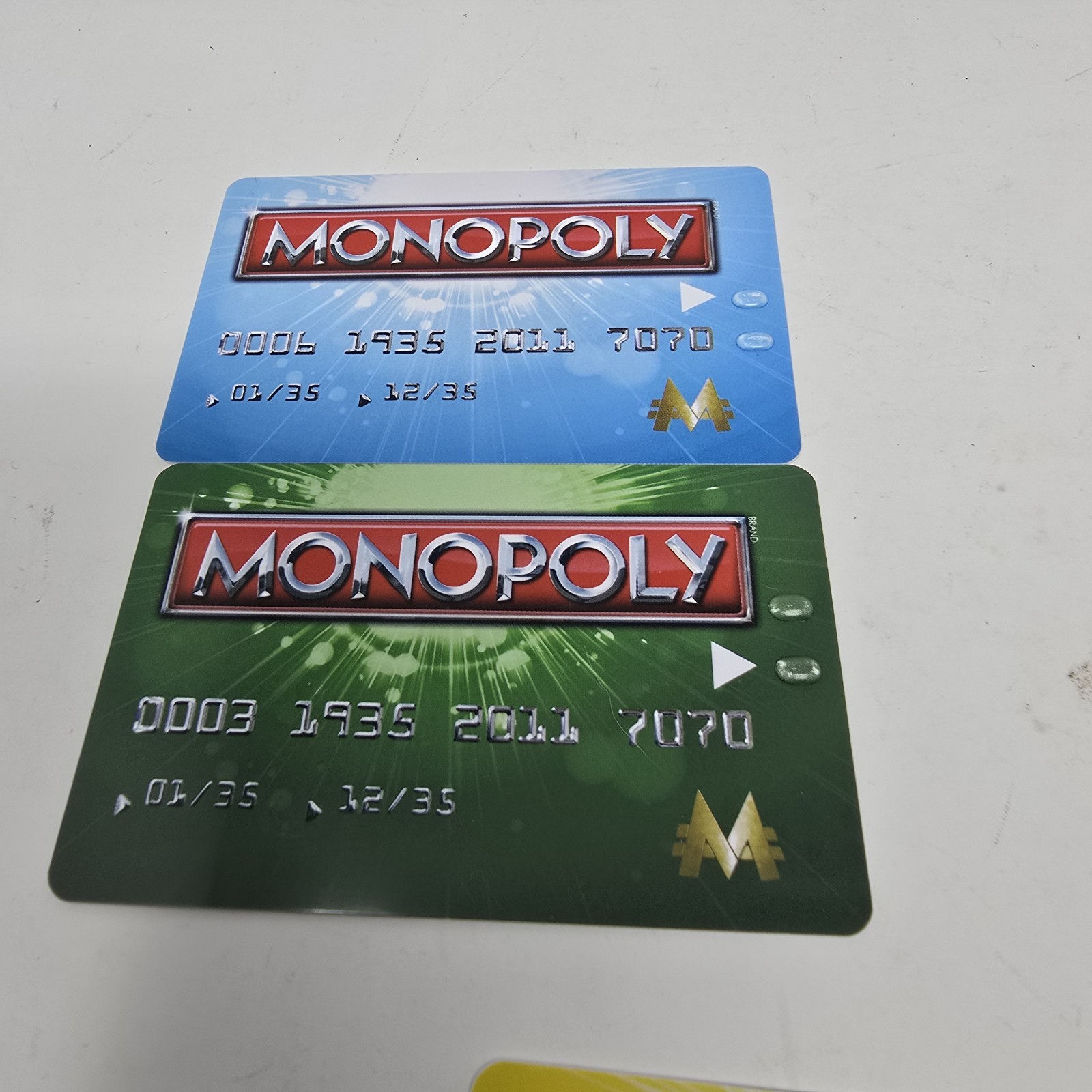 Monopoly Electronic Banking Credit Card Unit & 6 Cards 2011 Non Working