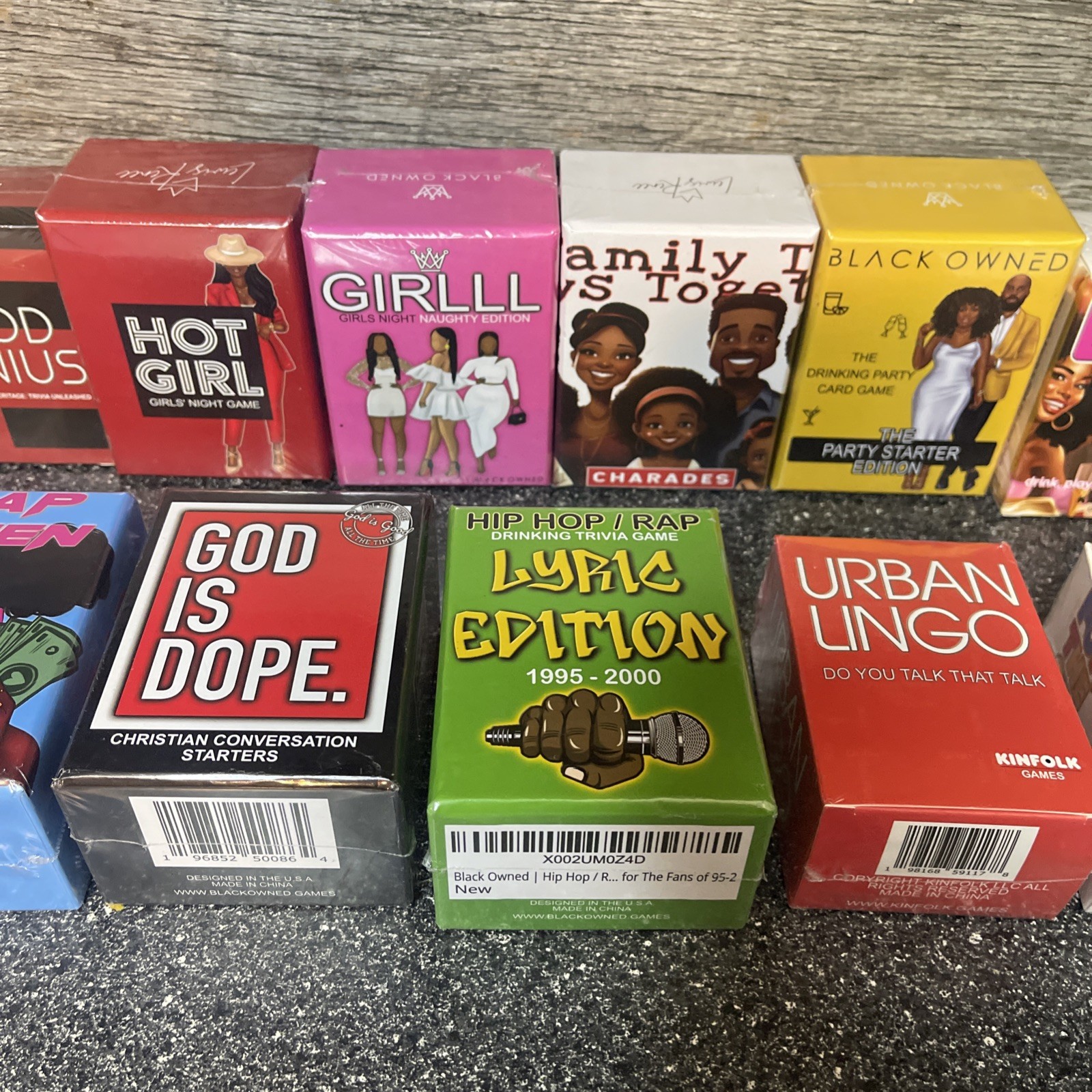 Mixed Brands Travel Card Game Lot 13 Brain Teasers, Party Cards New Sealed
