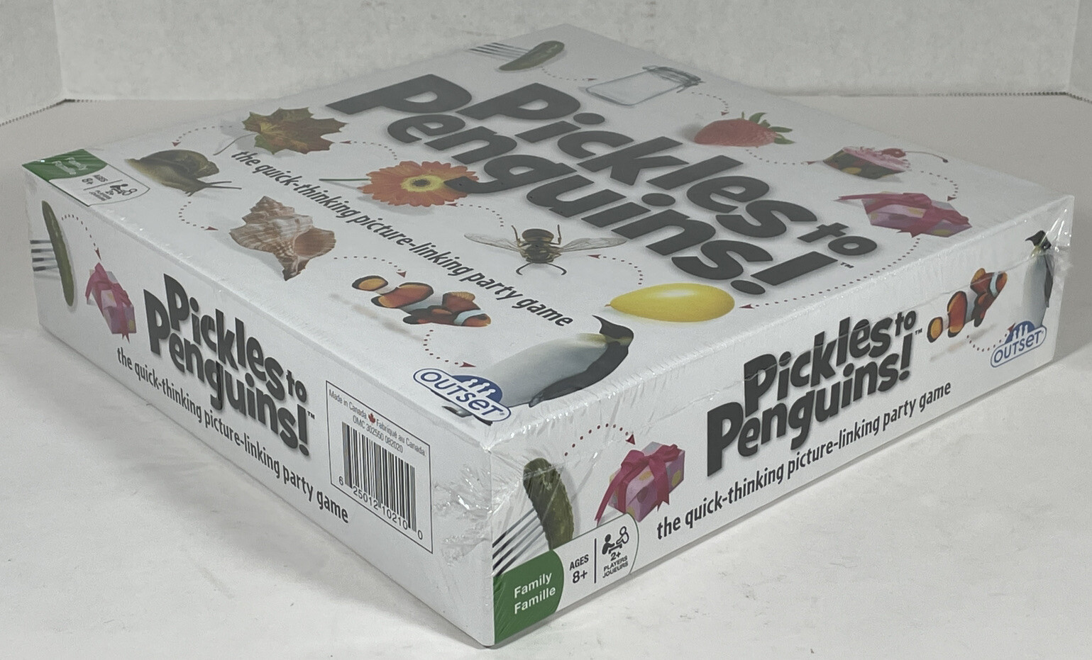 NEW Pickles to Penguins! Game Quick-Thinking Picture-Linking Party Ages 8 & Up