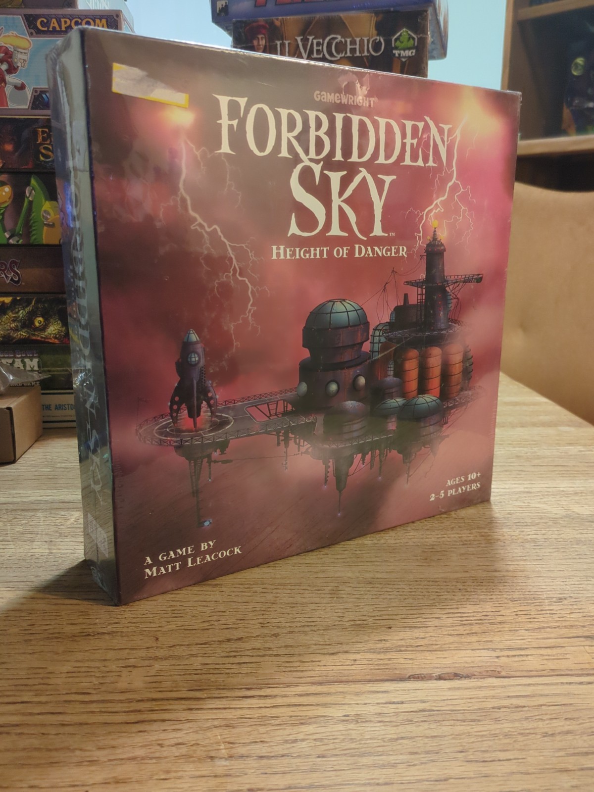 Forbidden Sky “Height of Danger” Board Game Gamewright – Brand new and Sealed