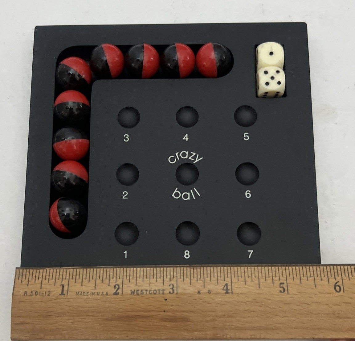 Crazy Ball Game By Bits & Pieces Colombia Complete IOB + Instructions Rare HTF