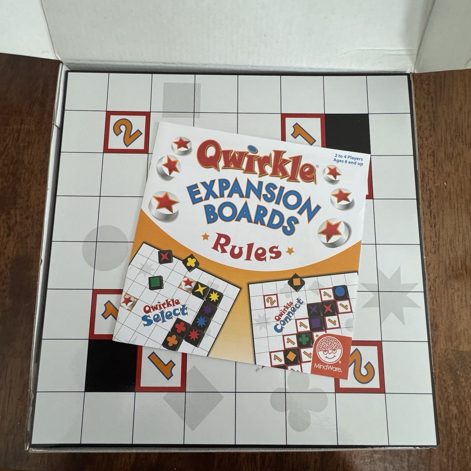 Qwirkle Expansion Boards Select & Connect Add On 2013 Out of Print Complete