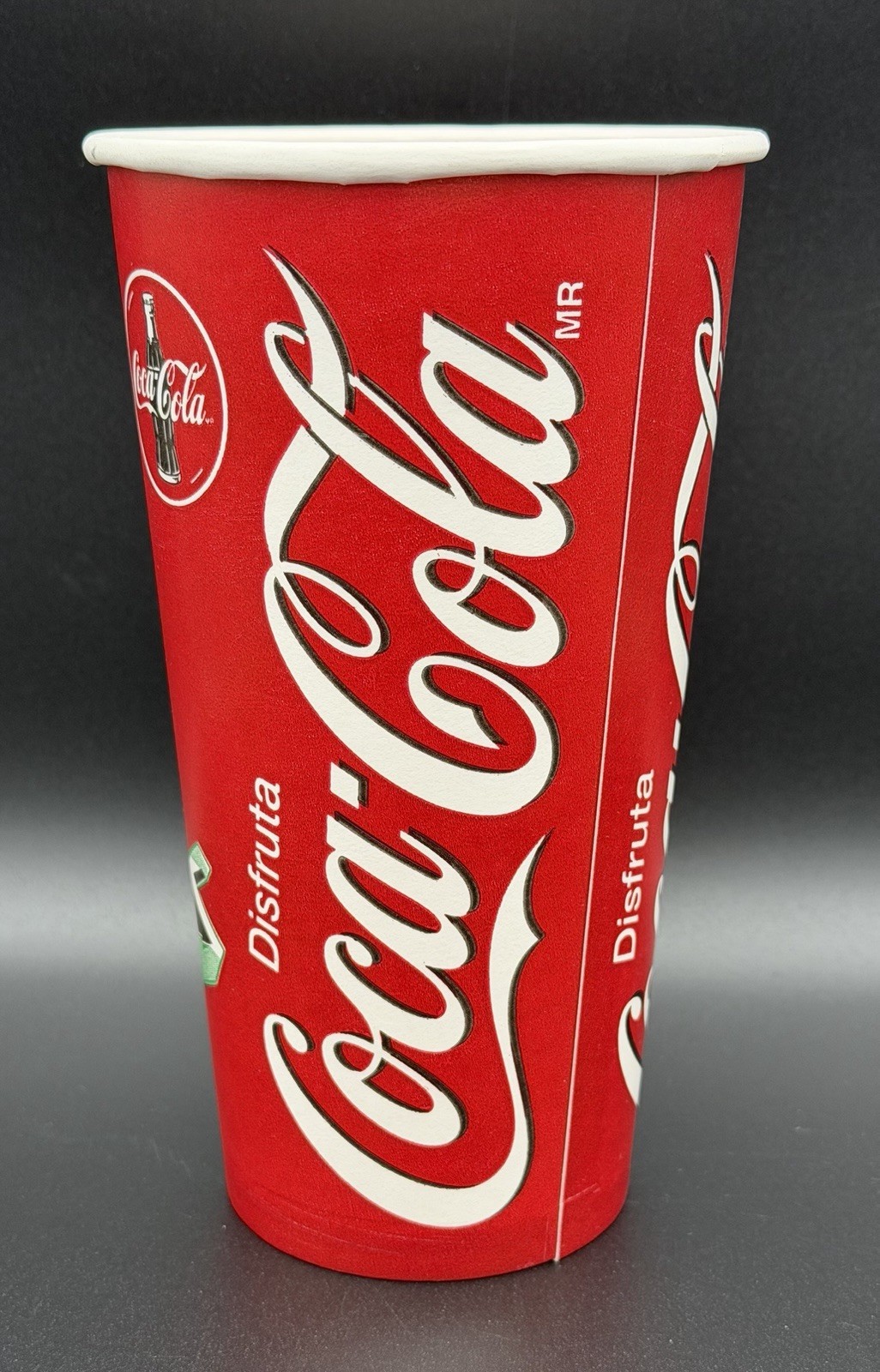 Rare Crazy Bones Hielocos Coca-Cola Alien 14-16 oz Promotional Paper Cup (1990s)