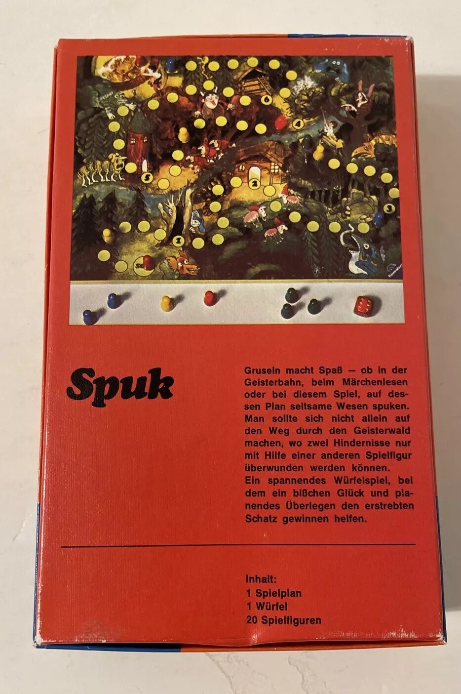 Spuk (Spooky) Game by Ravensburger – 1974 Edition – Complete!