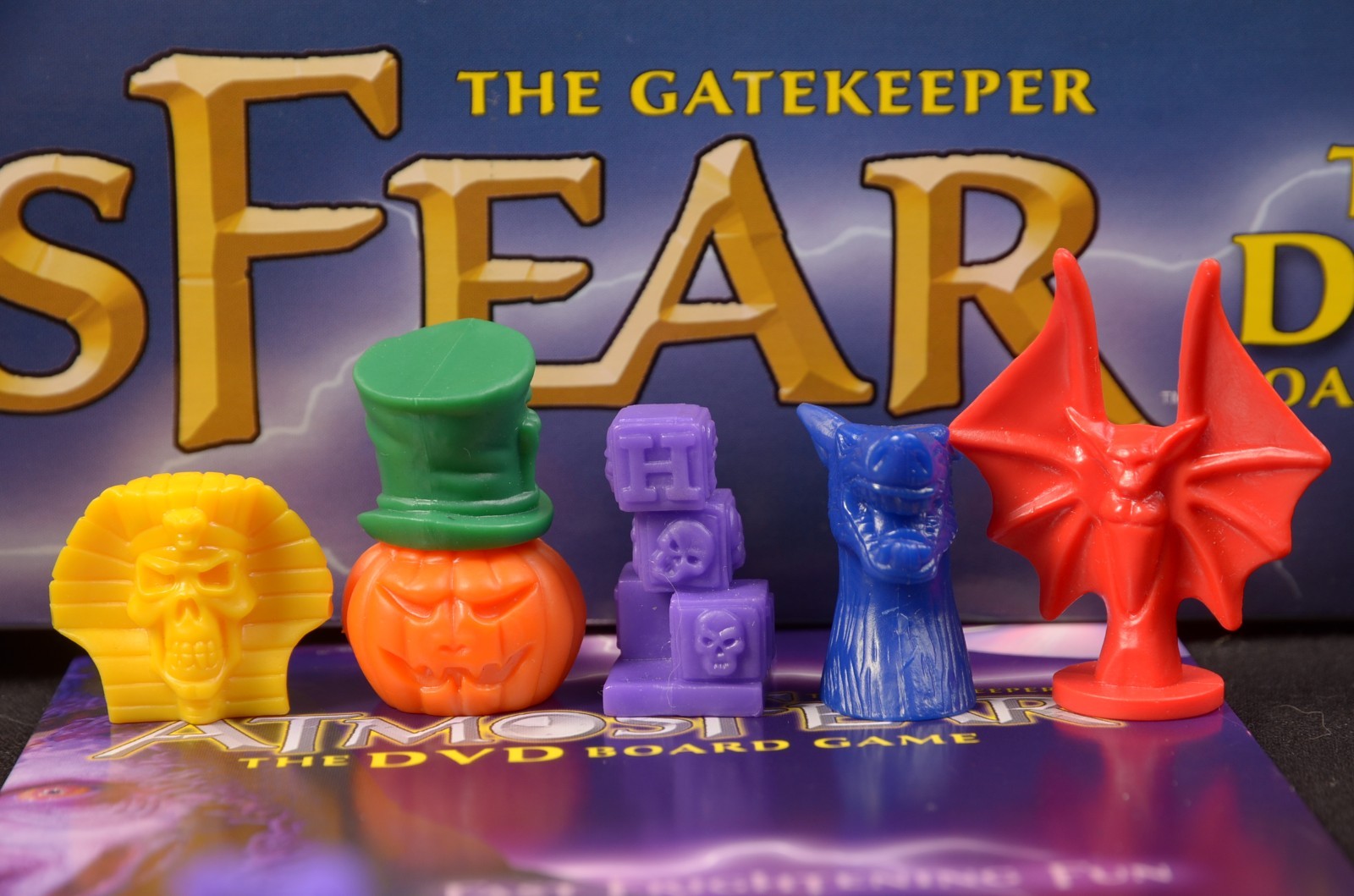 Pressman AtmosFear The Gatekeeper 2004 DVD Board Game 100% Complete