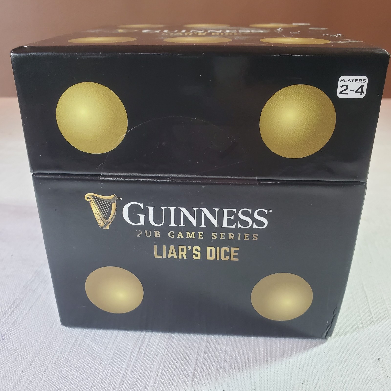 Guinness Pub Game Series, Liar’s Dice Drinking Games St Patrick’s Day
