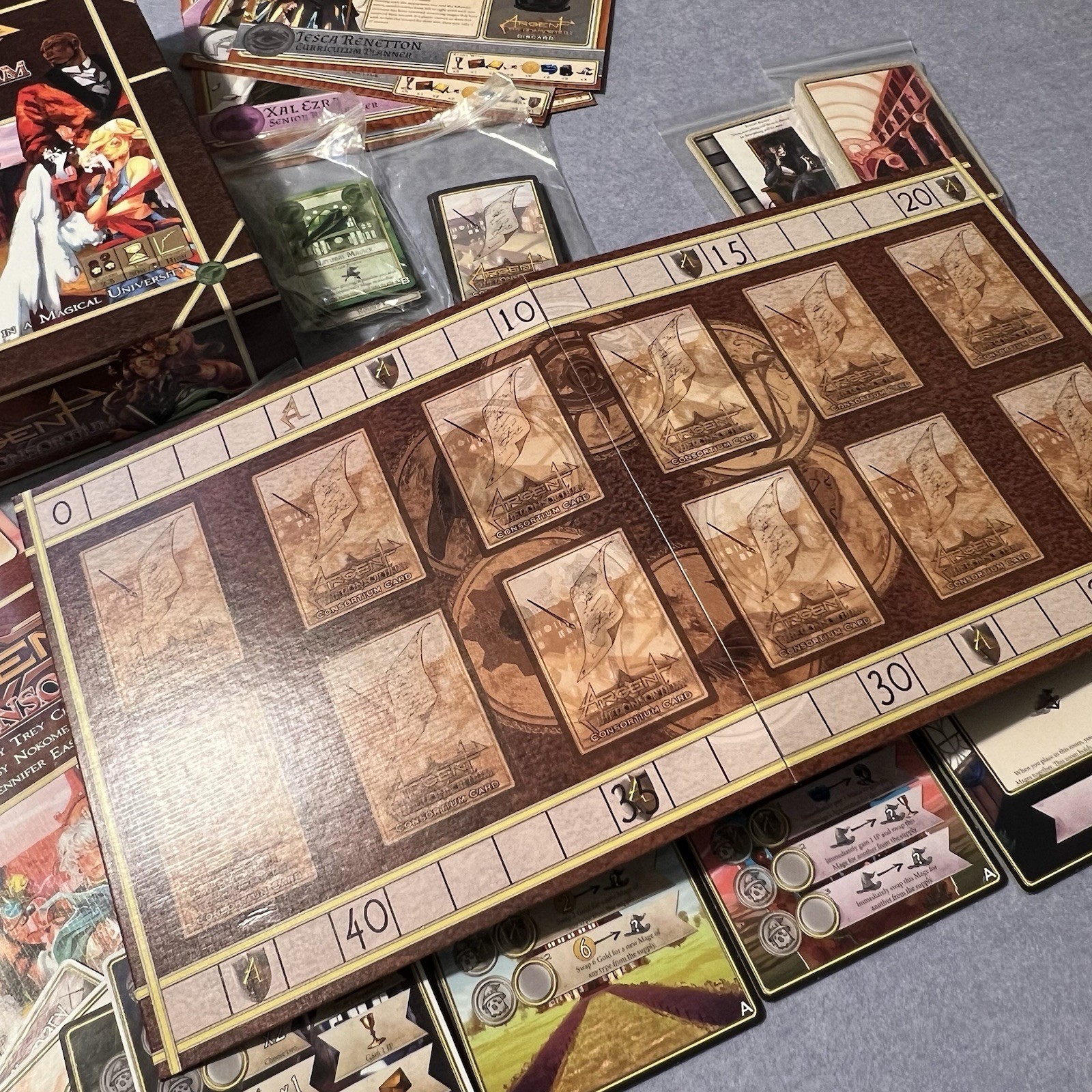 World of Indines Level 99 Games Argent The Consortium 2015 Complete