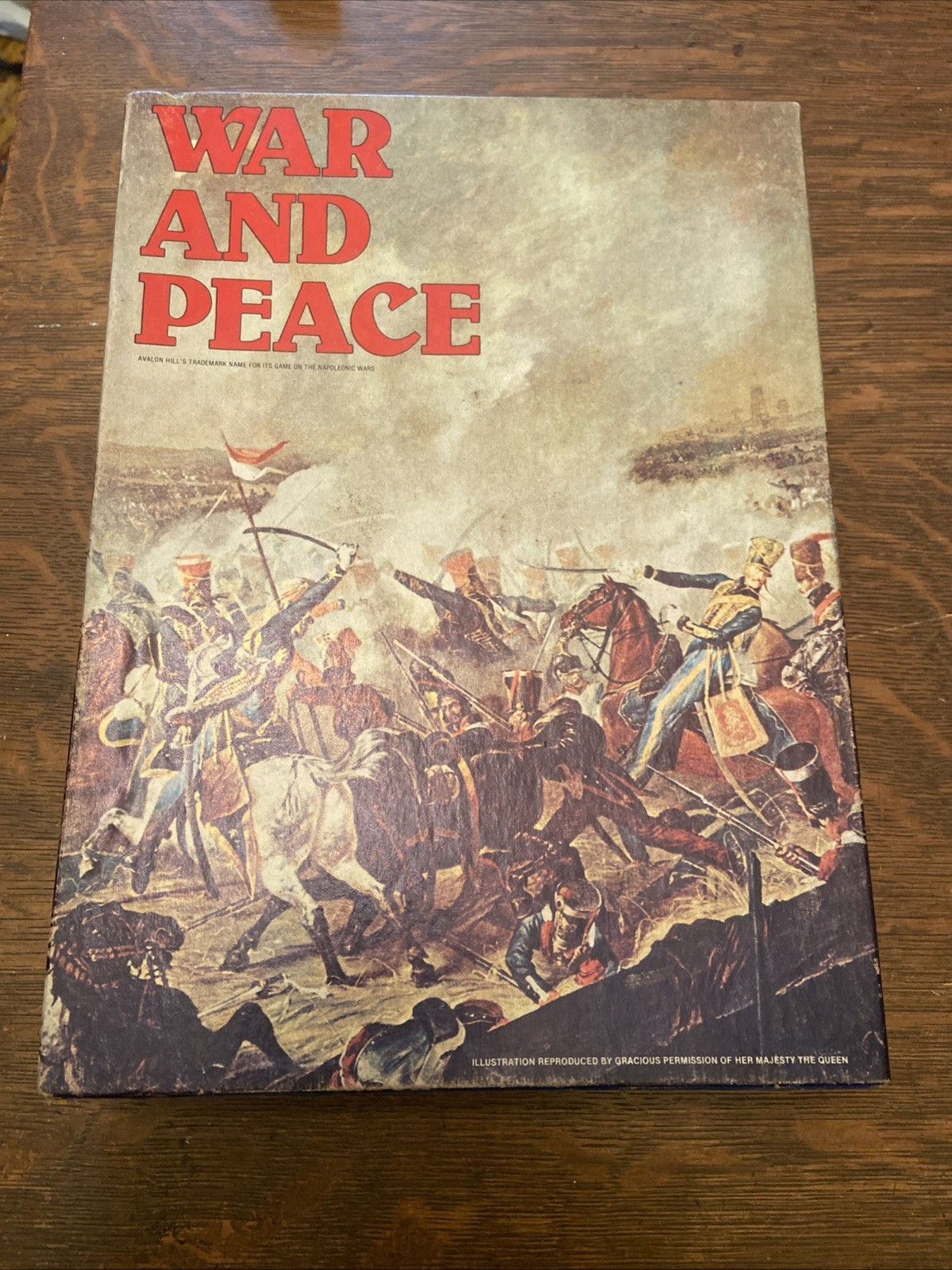 War and Peace Napoleonic Wars Board Game, Unpunched/Unplayed, Made in USA 1980