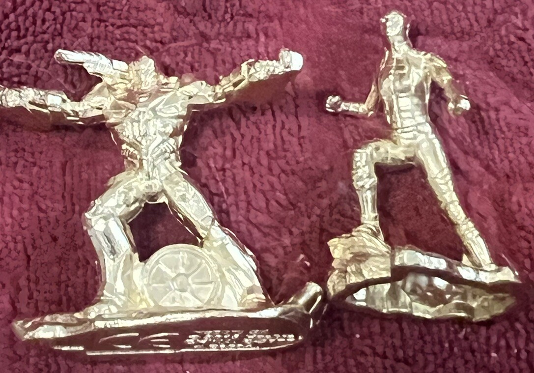 Monopoly Avengers Marvel Game Set of 7 Gold Character Token Pieces
