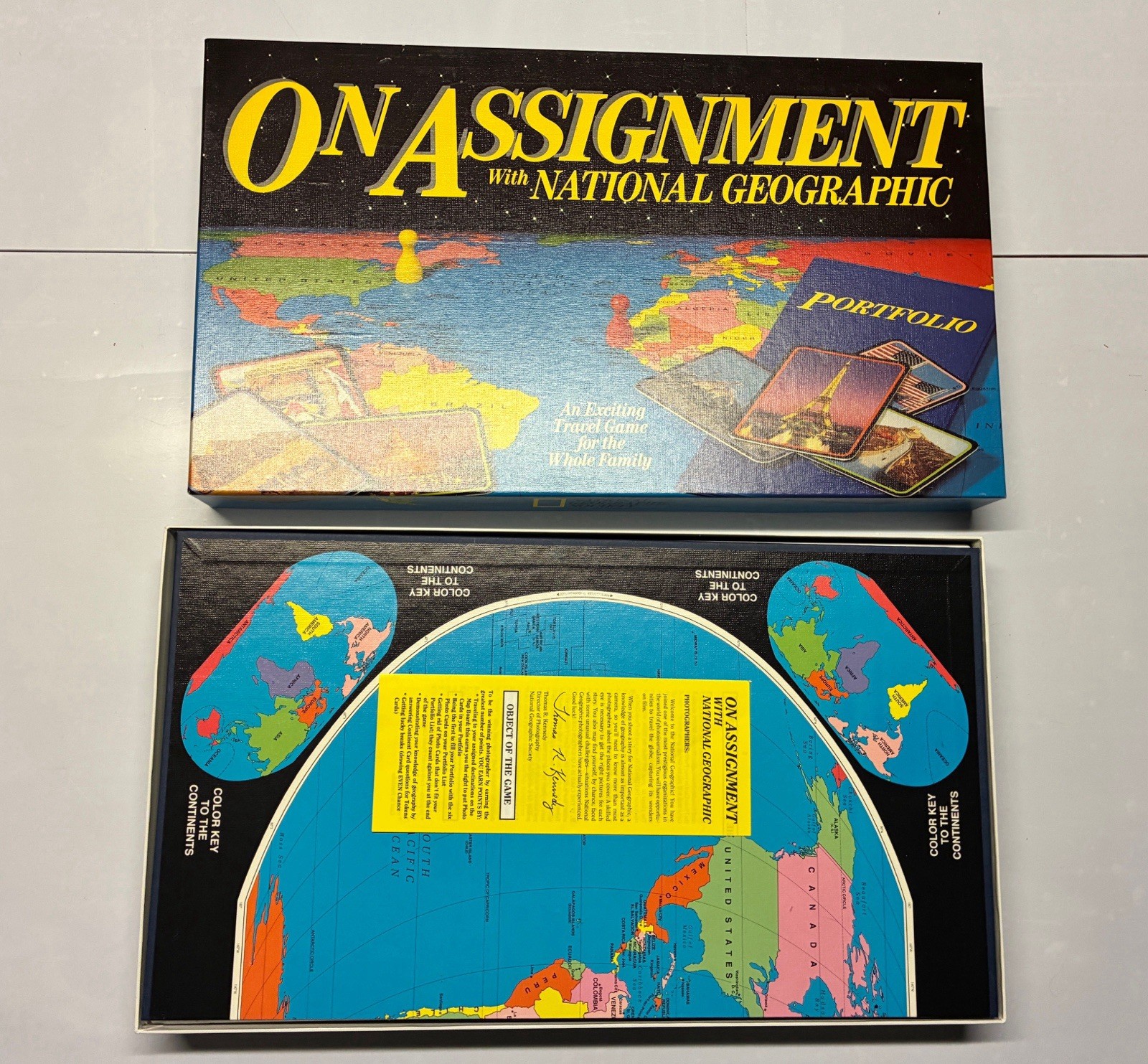 On Assignment with National Geographic Board Game New Sealed Travel Family
