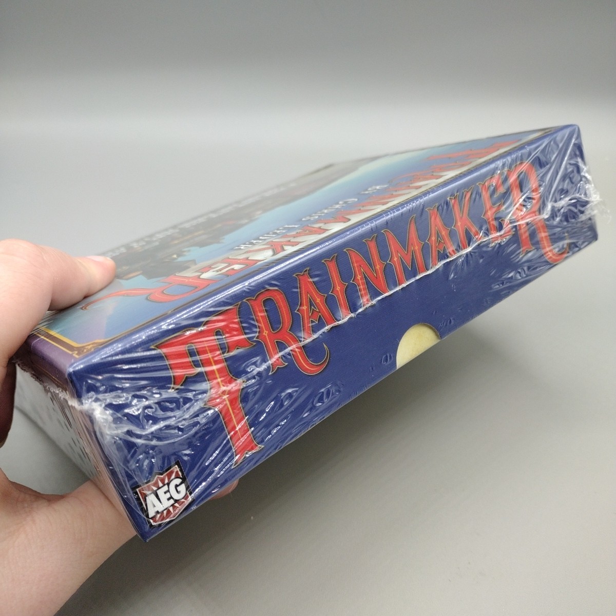 Trainmaker Board Card Dice Game Chris Leder AEG Railroad Push Your Luck Trains