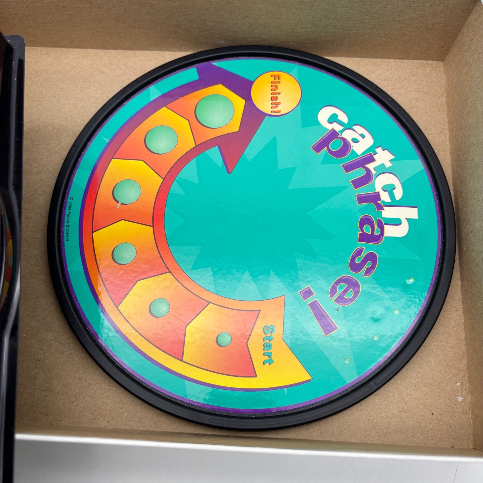 VINTAGE Catch Phrase Game COMPLETE WORKS Parker Brothers 1994 90s Words