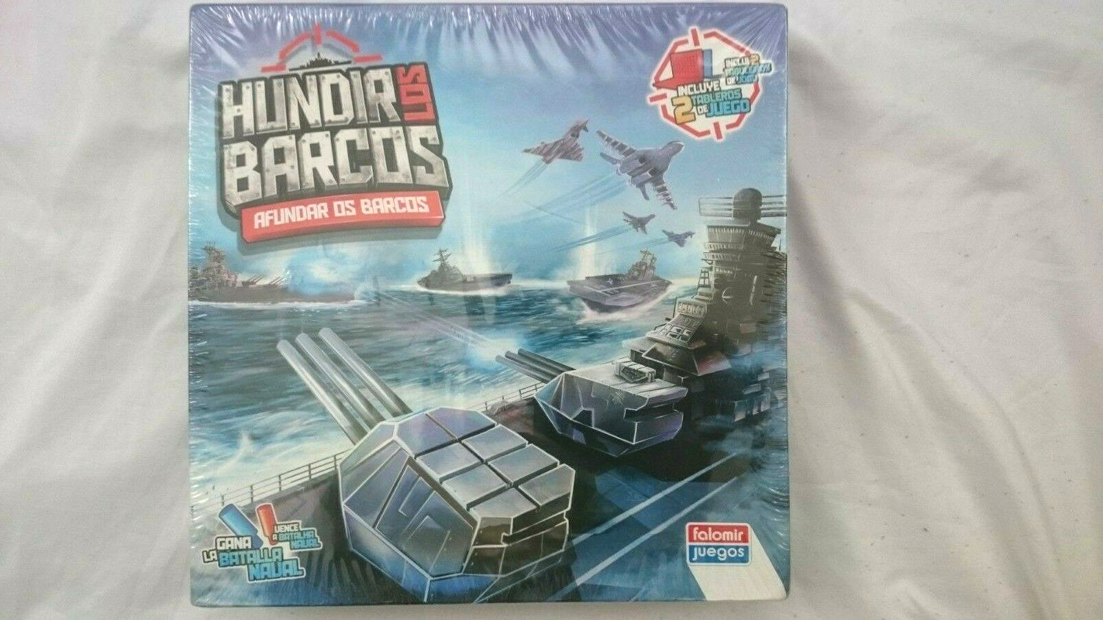 Hundir Los Barcos La Gana Batalla Naval / Sink Ships Win Naval Battle Board Game