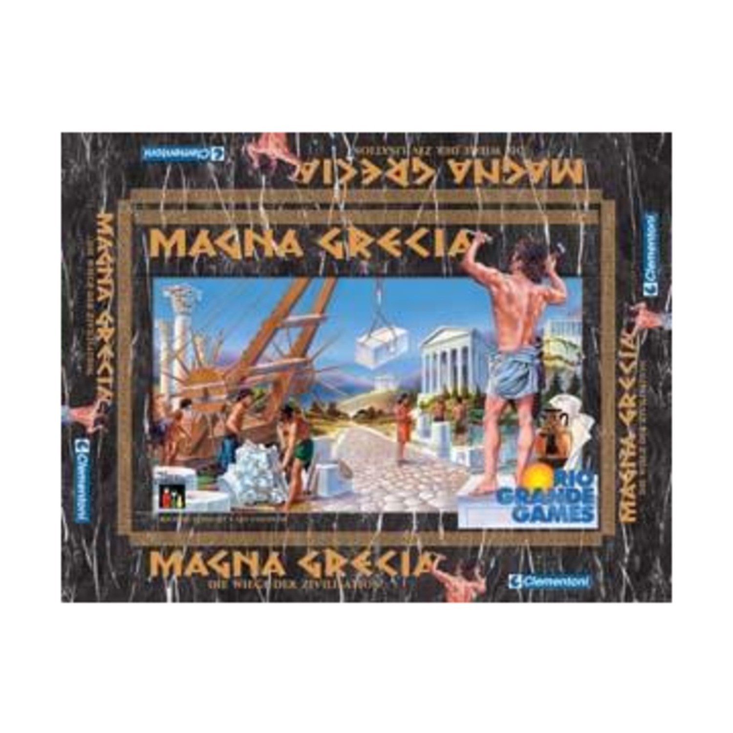 Rio Grande Boardgame Magna Grecia Box VG+/NM
