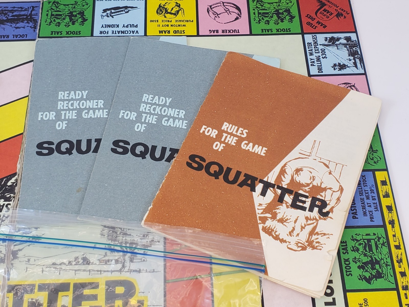 Squatter The Australian Wool Game Vintage Boardgame Sheep Farming