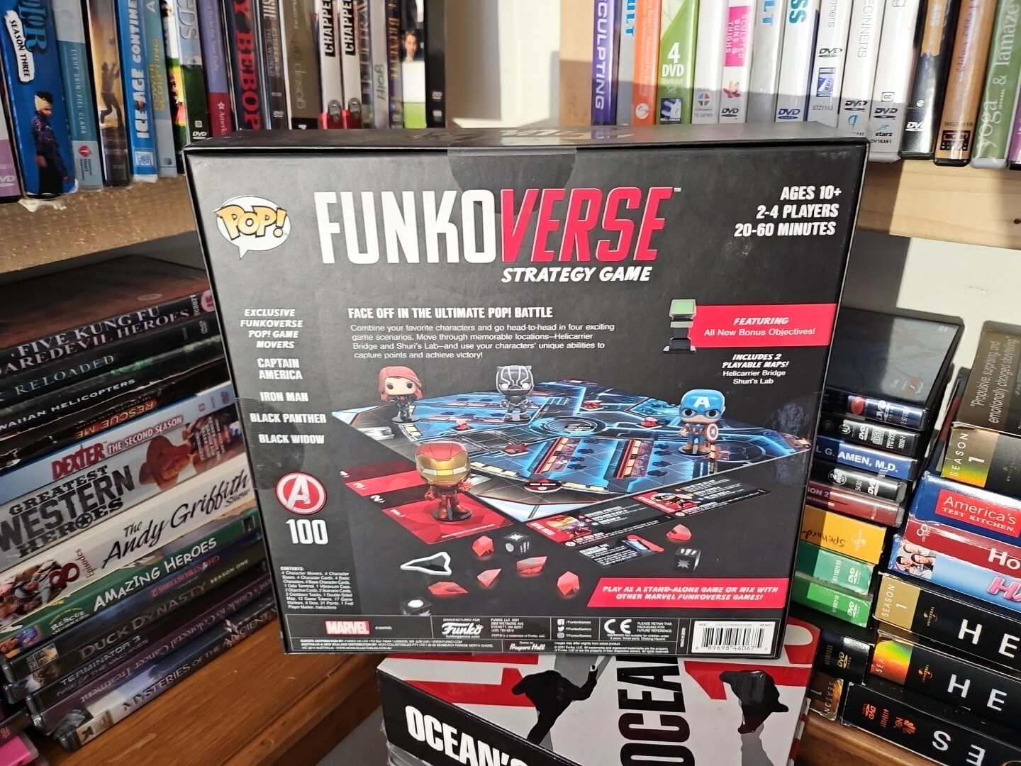 Funko Pop Games FUNKOVERSE MARVEL CHASE 100 4-Pack Strategy Game