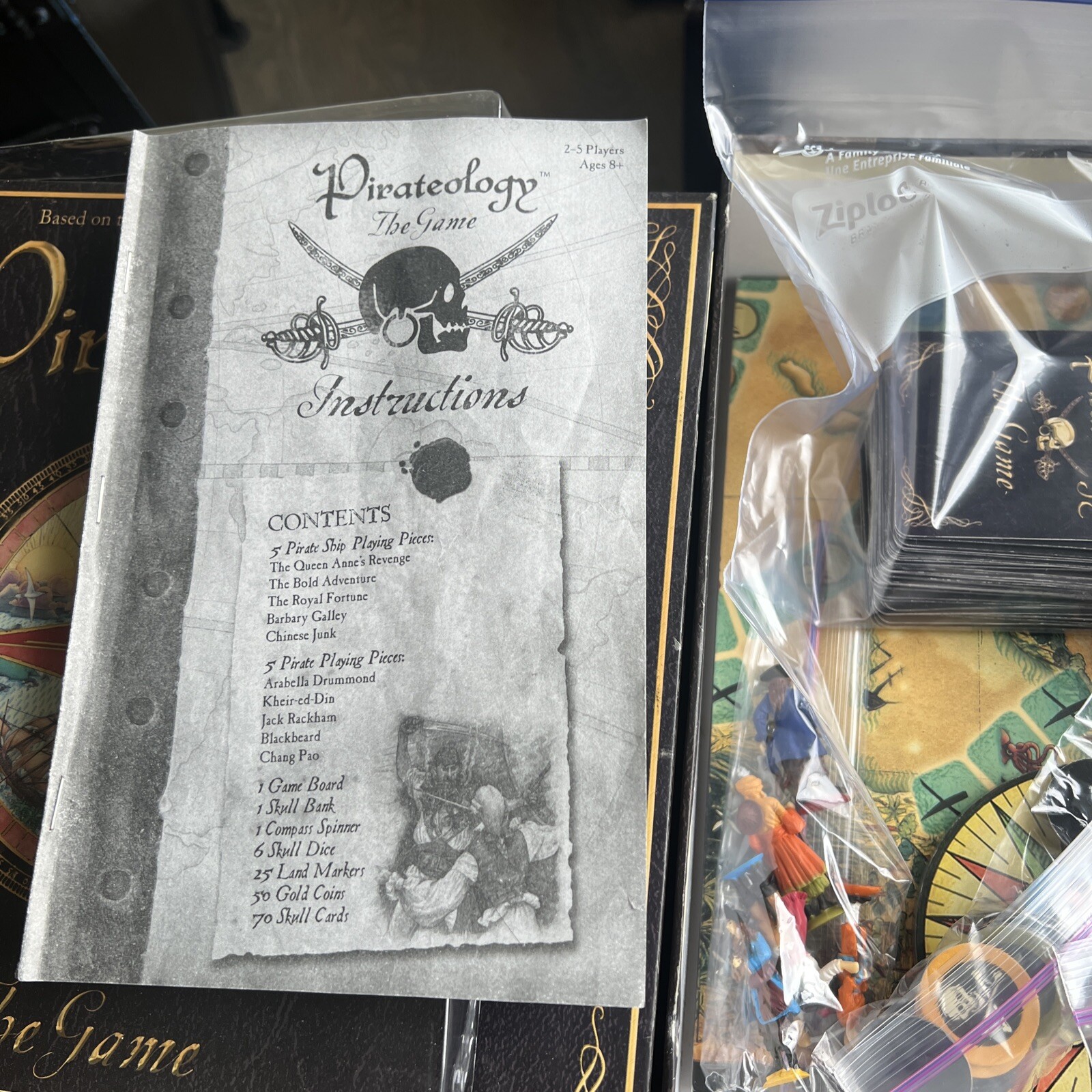 Pirateology The Game by Sababa Toys Complete Board Game Based on Book Series