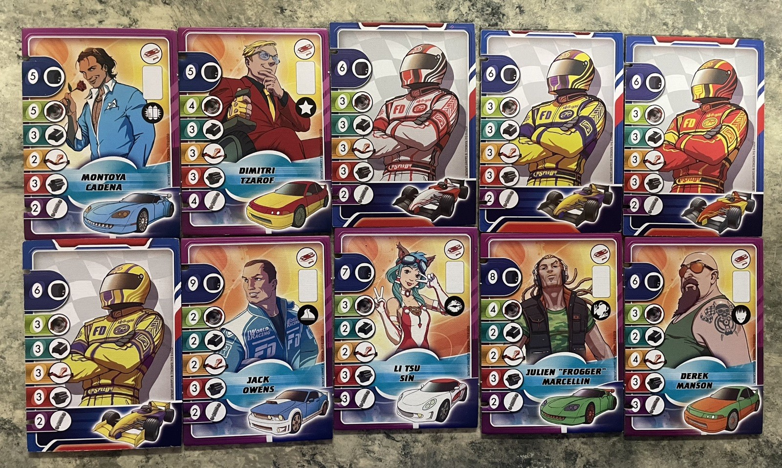 Asmodee Formula D Sports Board Game open box Once Never played excellent cond