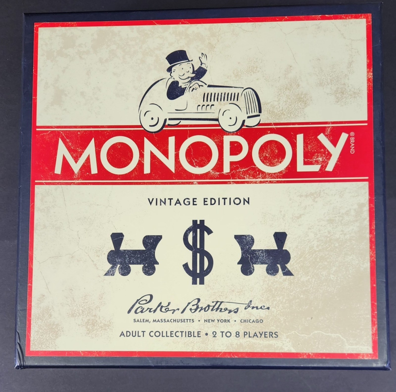 Monopoly Vintage Edition from Restoration Hardware Wooden BoardGame