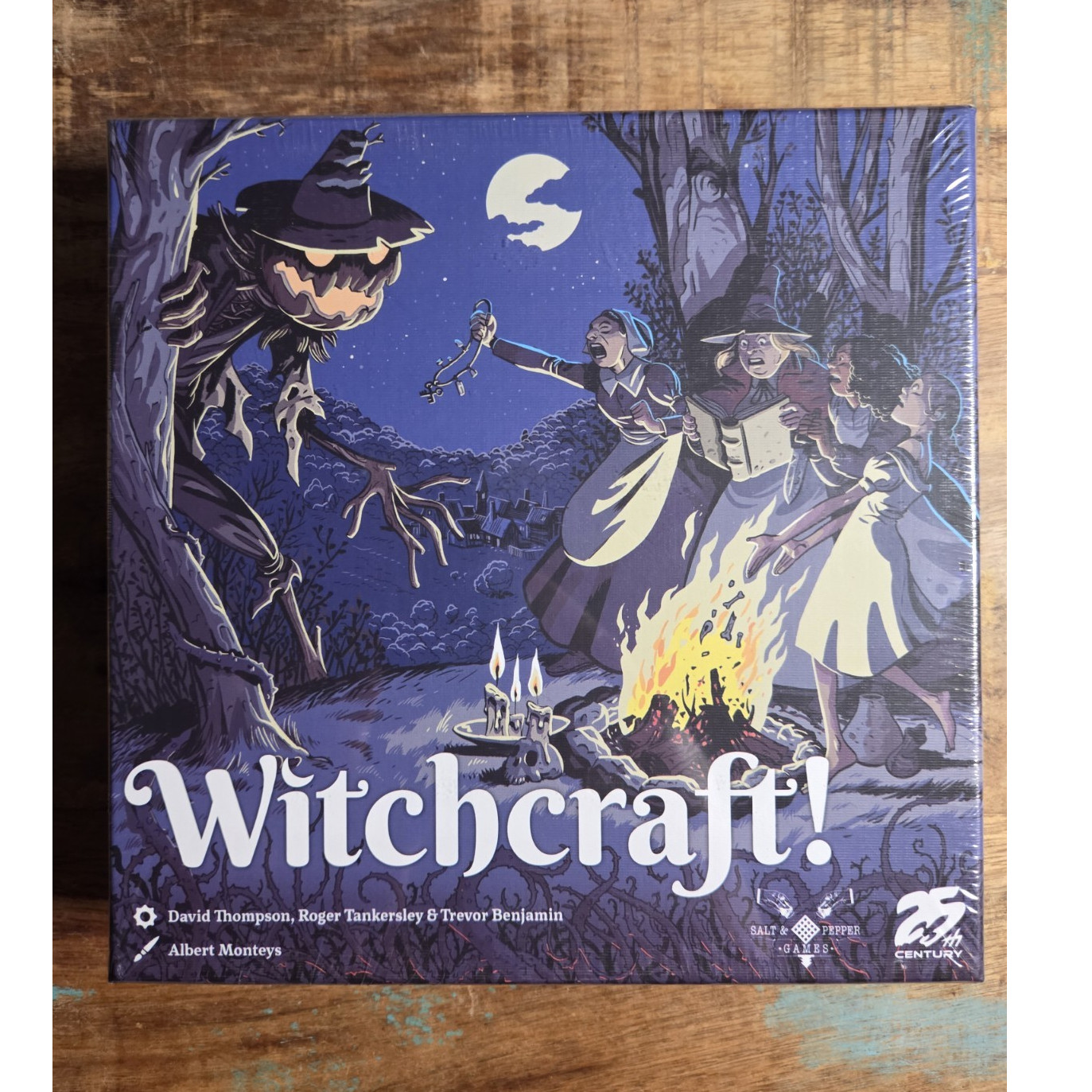 Salt & Pepper Games 25th Century Witchcraft! Card-driven Solitaire Fantasy Boar…