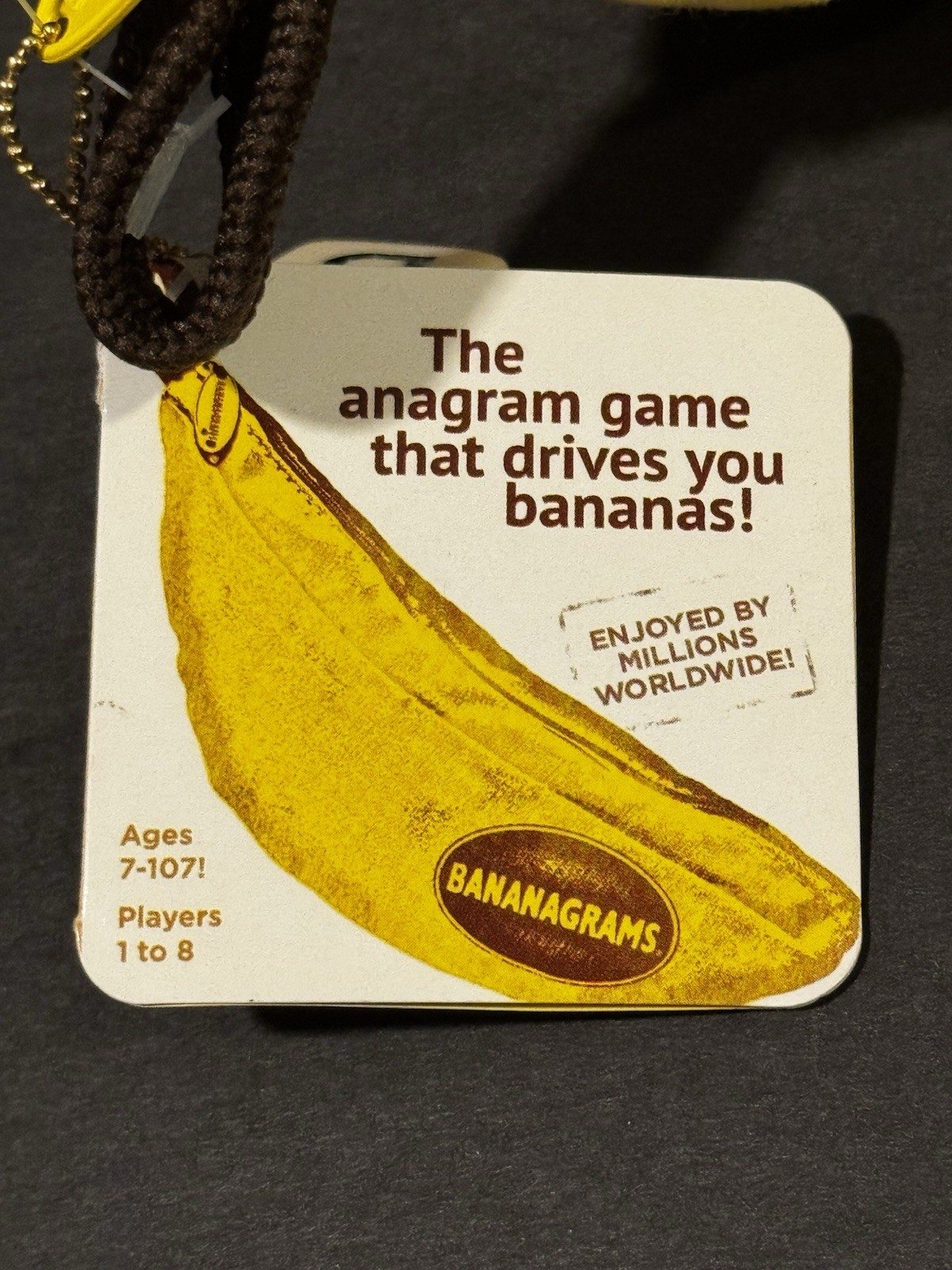 NEW BANANAGRAMS Crossword Puzzle Tile Game ~ Fun Family Night Game