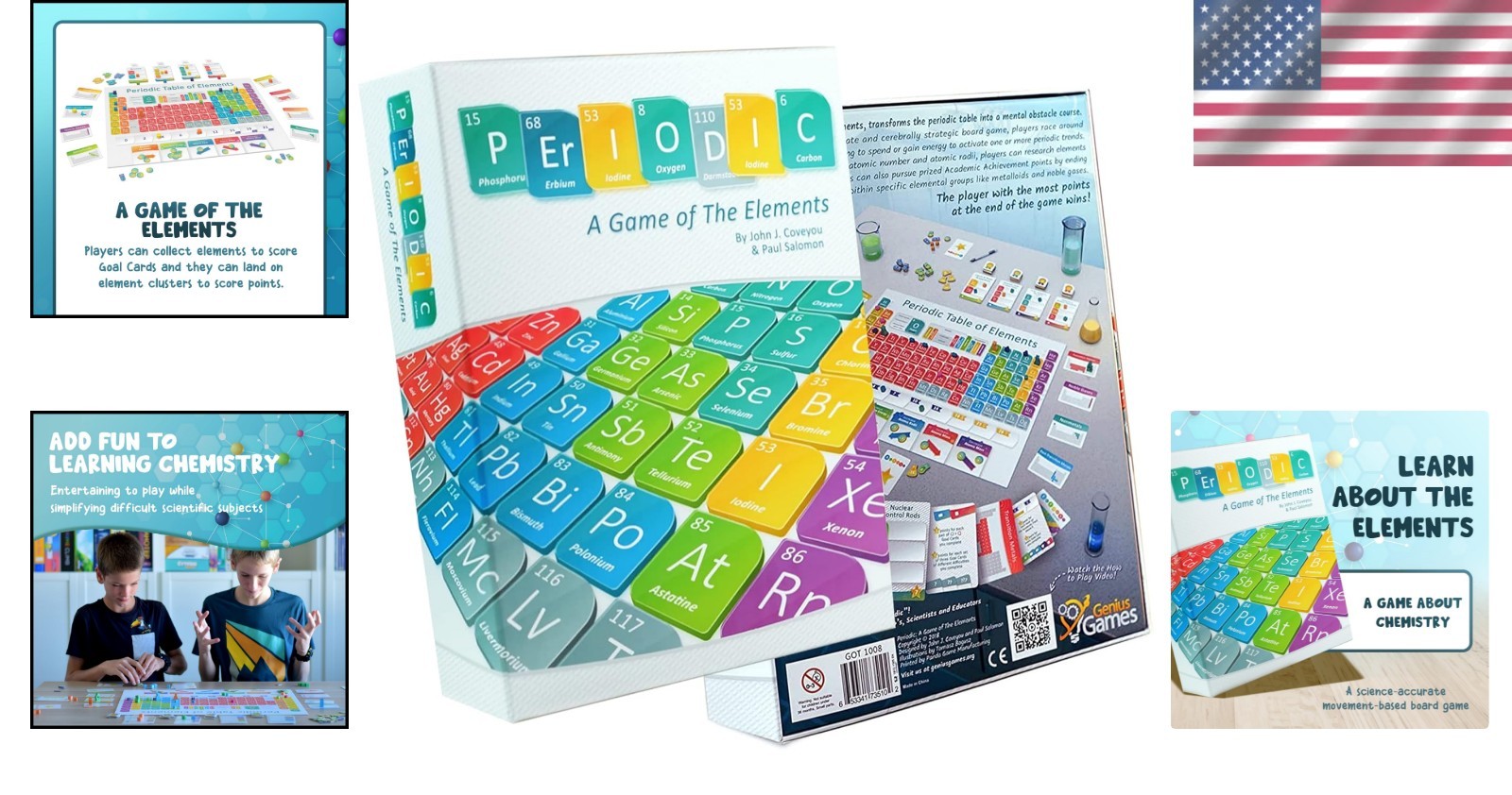 Periodic: 2-6 Player Game About Elements – Perfect for Family Game Night