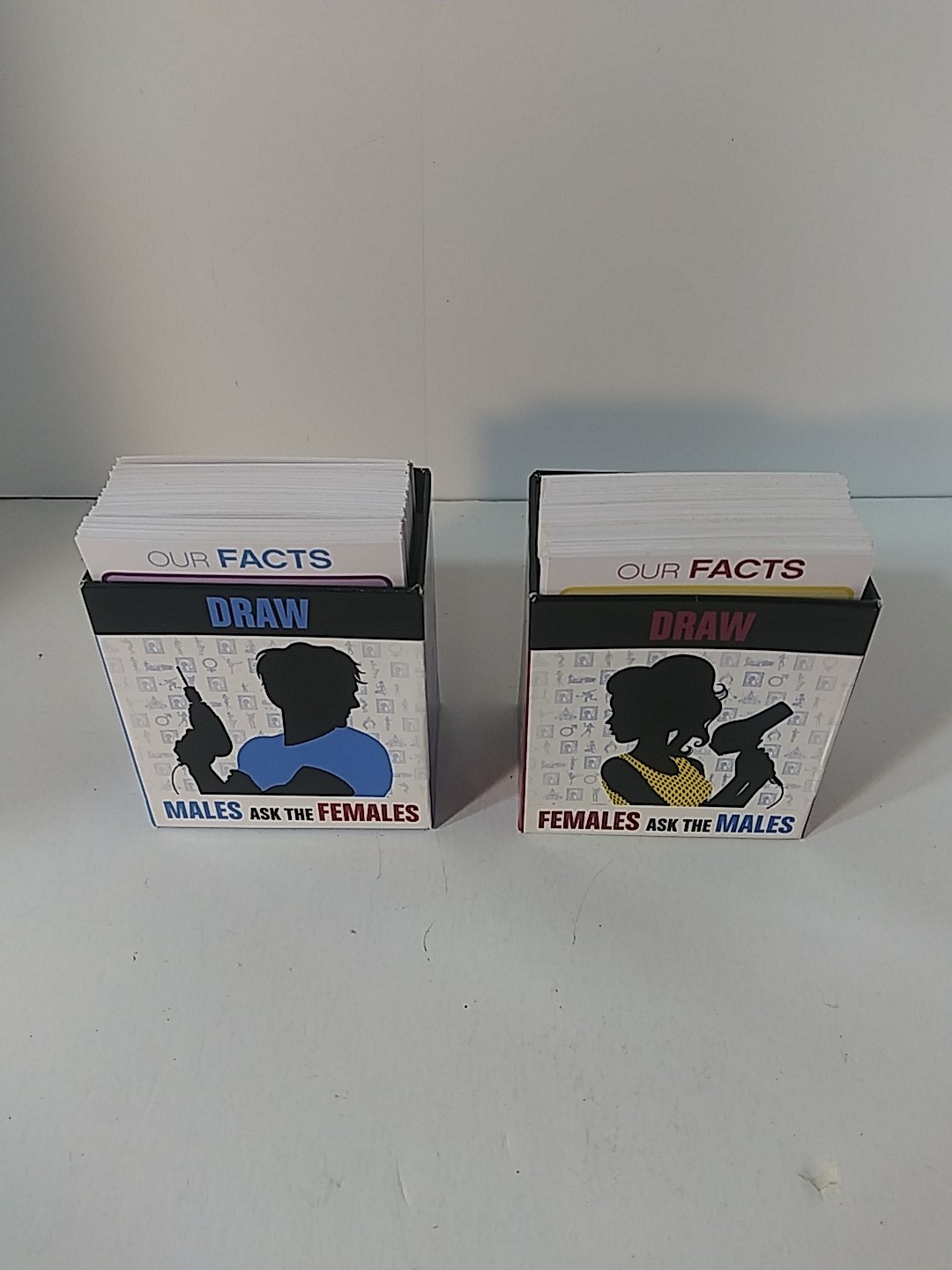 Battle of the Sexes Ask The Males Ask The Females Replacement Cards Complete