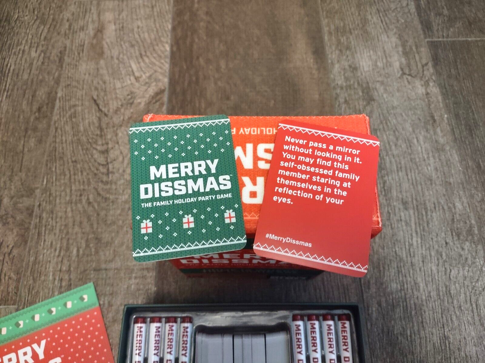 Merry Dissmas Game Family Holiday Party Ages 12+ Christmas Gently Used