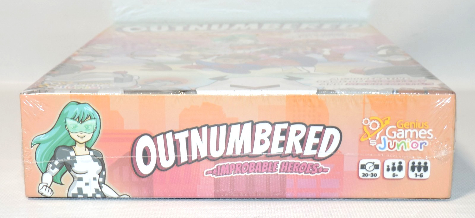Outnumbered Improbable Heroes Board Game Math Strategy Family Game, NEW, SEALED
