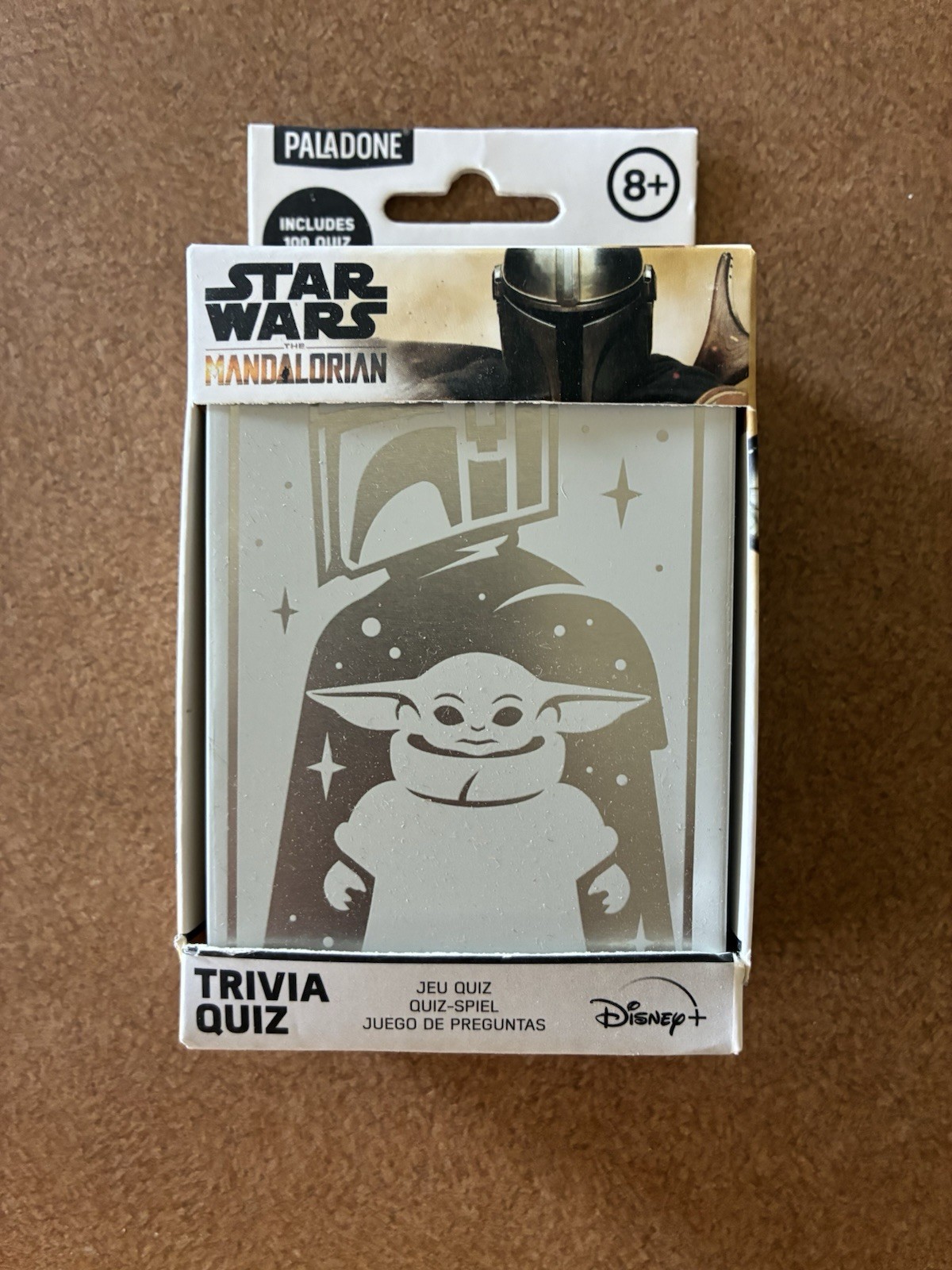 Disney Star Wars The Mandalorian 100 Question Quiz Card Game Baby Yoda Grogu NEW