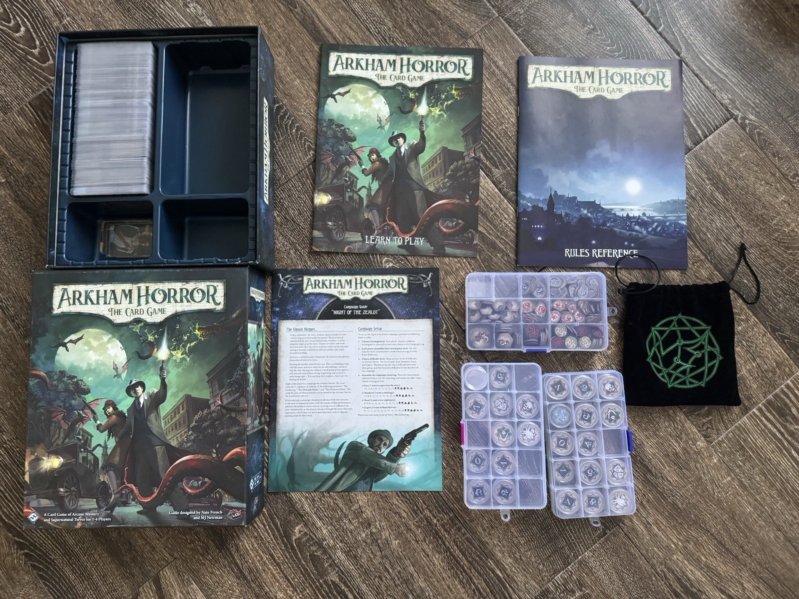 Arkham Horror 2021 Revised Edition Core Set LCG Card Board Game by FFG Excellent