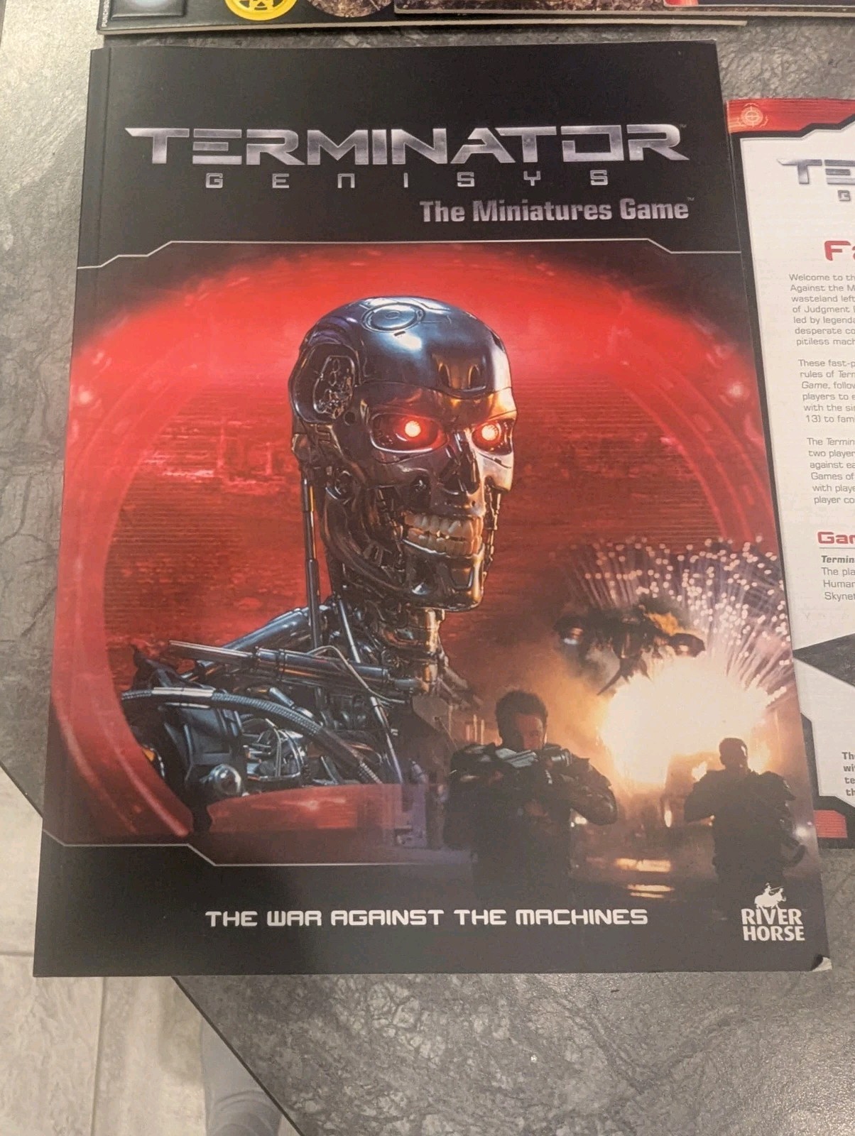 Terminator Genisys The Miniatures Game- The War Against The Machines- Unpunched