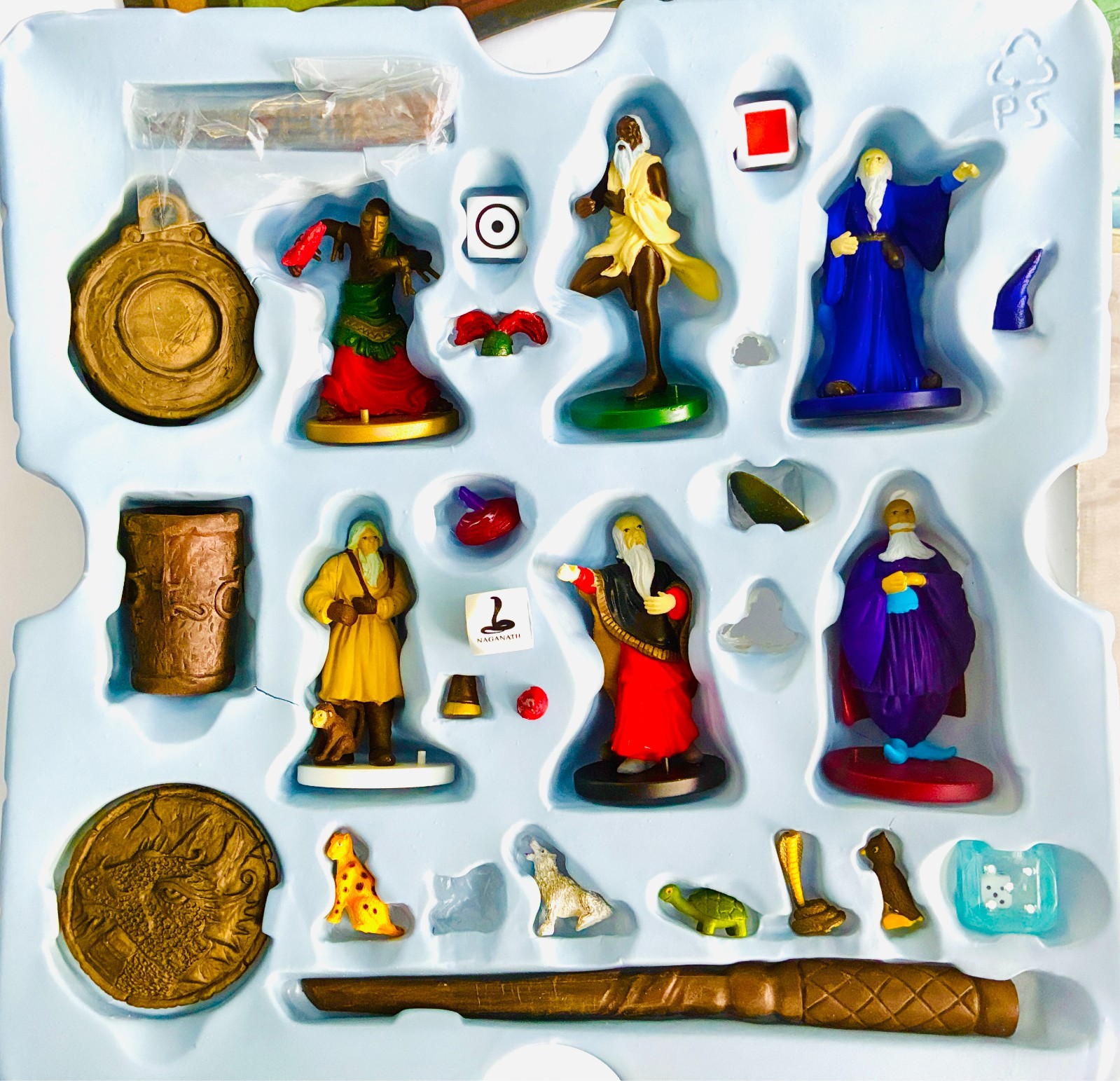 Wizardology The Game From Sabada Toys Fantasy Board Game Incomplete