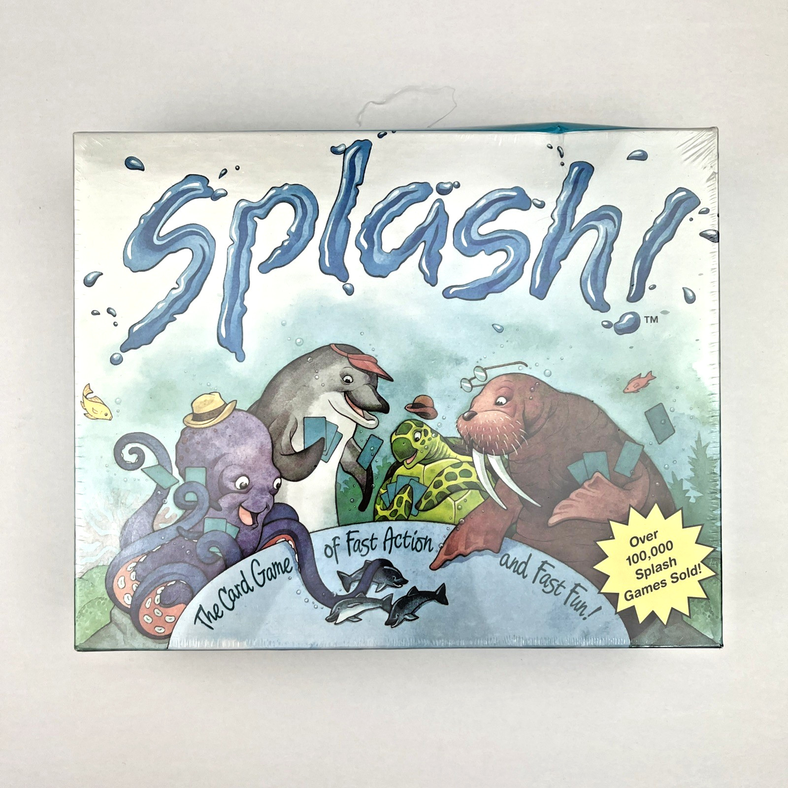 2017 SPLASH! Dolphins Children’s Family Card Game Ages 6+ NEW SEALED Damaged