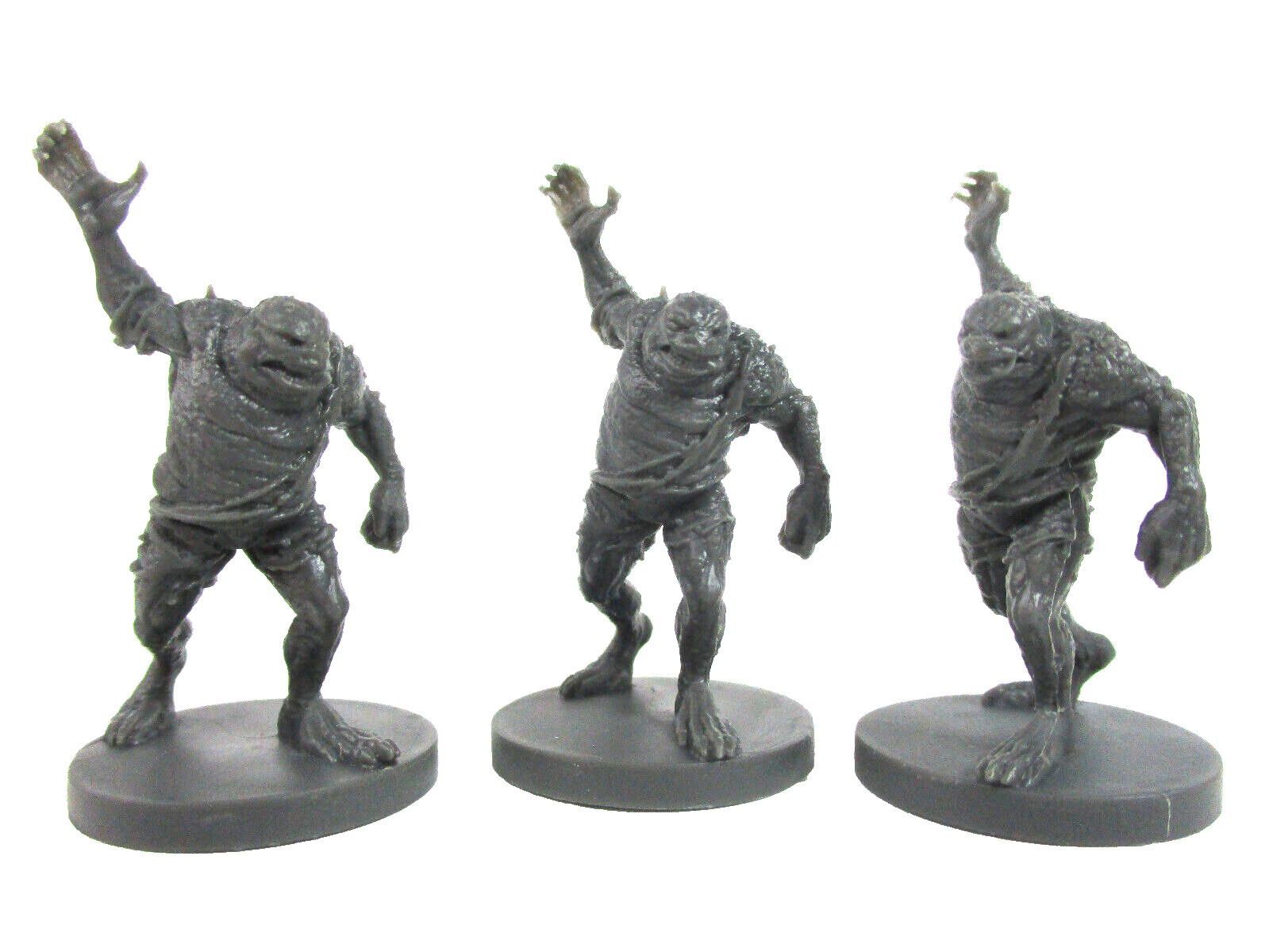 HELLBOY: The Board Game 3x RAMPAGING FROG MONSTER Minis & Card NEW!!