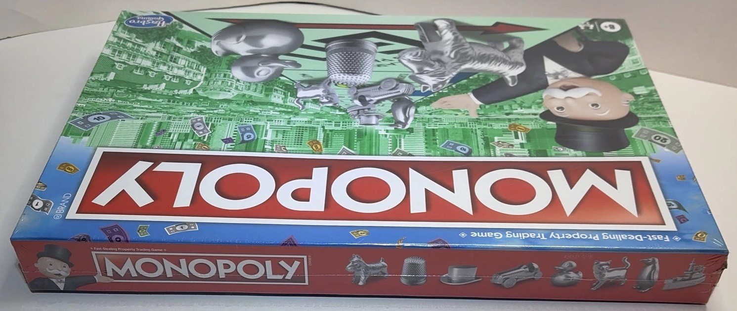 Monopoly Classic Board Game 2017 Token Vote Edition Sealed (C1009)