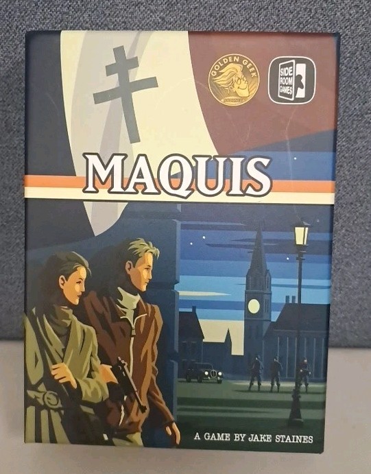 Maquis Board Game Side Room Games 2019 – Complete Free Ship