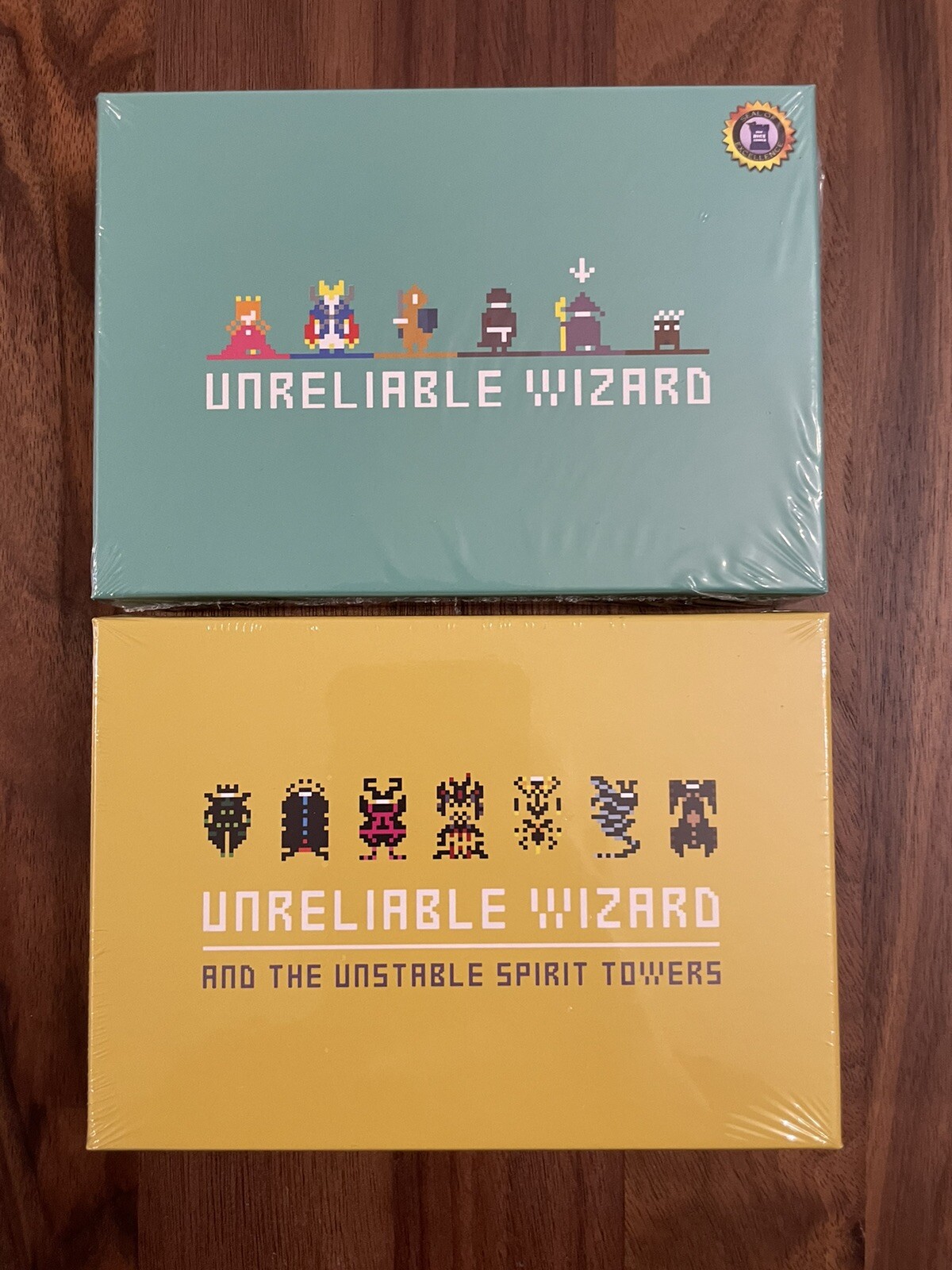 Unreliable Wizard & The Unstable Spirit Towers Exclusive Expansion / Salt Pepper