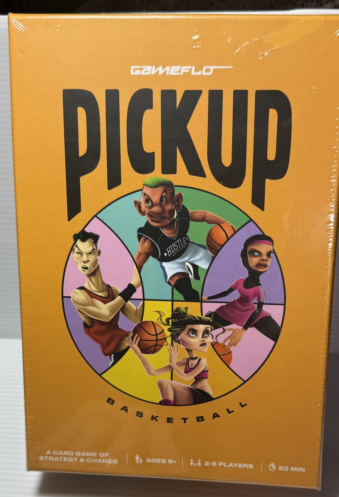 Gameflo Pickup Basketball Card Game Of Strategy Ages 8+ /2-6 Players New/Sealed